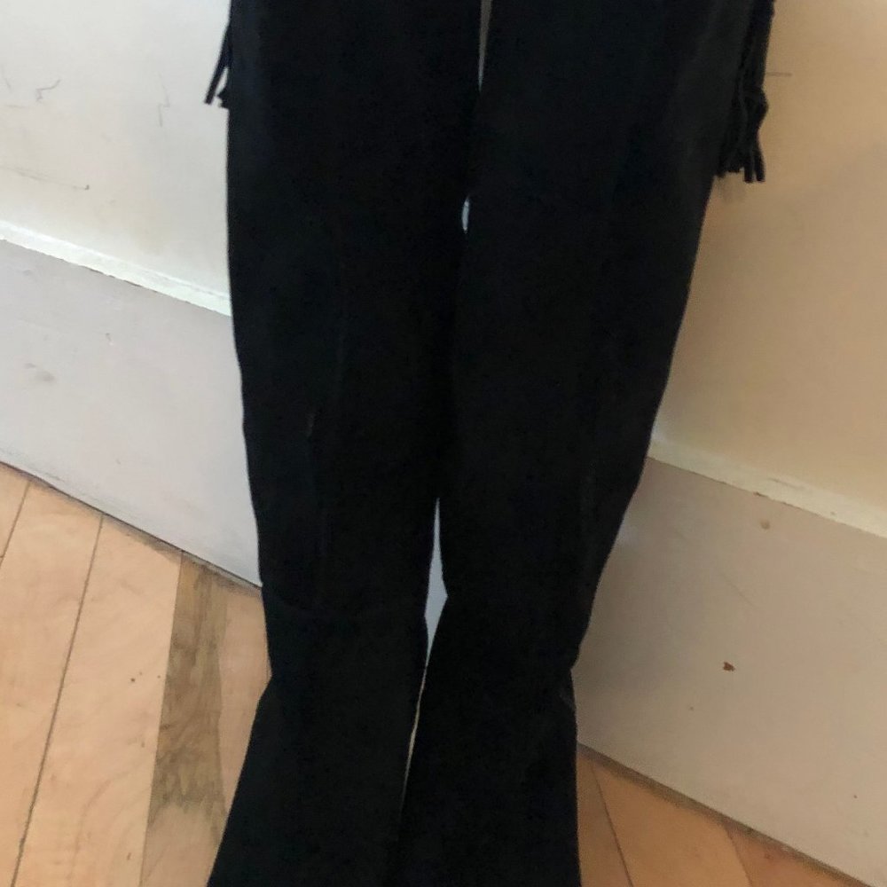 Anne Klein | Hidden Wedge Boots Wide Calf | 8.5